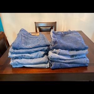 Mens Eddie Bauer Jeans and Lee Jeans bundle
